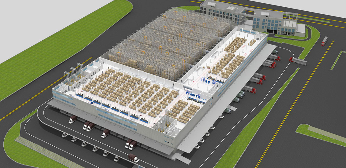 Snack Busy Smartes Zentrallager Logistikzentrum