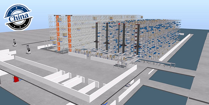 Huamei Thread Industry Logistikzentrum Projekt